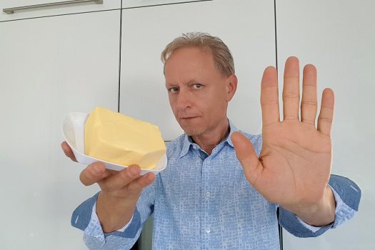 Fettstuhl nach Gastrektomie wegen Magenkrebs. Besser fettarm essen!